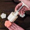 DIY Mooncake Moulds Hibiscus Shaped Baking Accessories Mooncake Tools for Baking