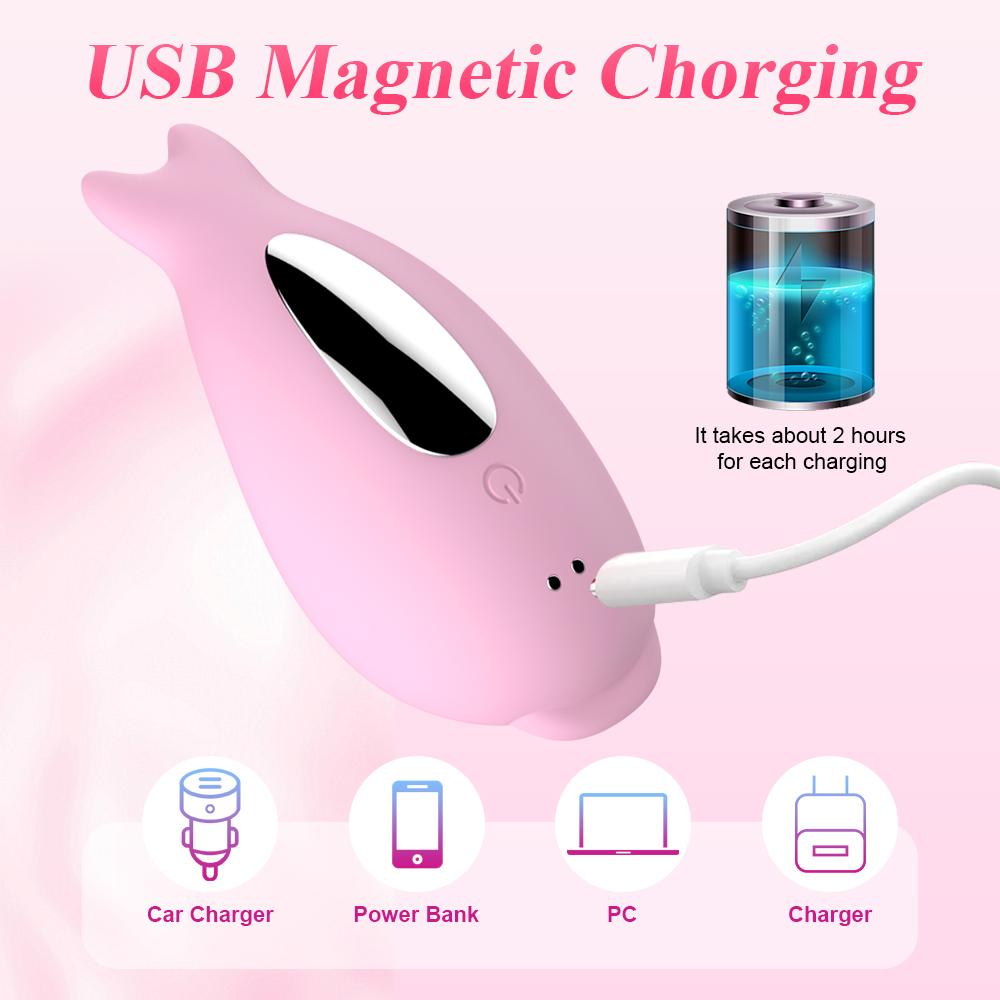 APP Wearable Vibrator for Women Bluetooth Control Egg Clit Stimulator Magnetic Wear Vibrating Female Masturbator Sex Toys Adults