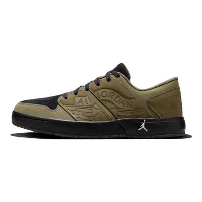 Air Nu Retro 1 Low Cargo Khaki Herren Sneaker Grün Schwarz DV5141-200