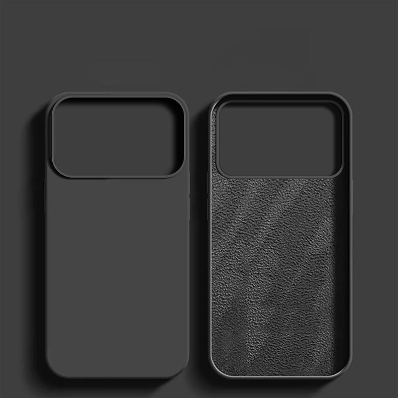 Liquid Silicone Phone Case For For Iphone 17 1 14 13 16 Pro Max Shockproof Protective Cases For For Iphone17 16 Pro Max Soft Back Cover