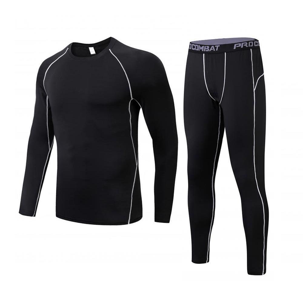 

Girls Long-Sleeve Fleece-Lined Sportswear Set: Quick-Dry, Tight-Fit Winter Base Layer for Basketball Training 20