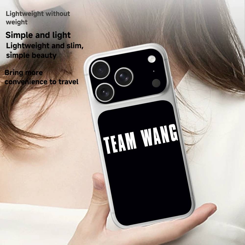 Team Wang Jackson GOT7 Anti-Scratch Back Decal Protective Wrap Skin for iPhone 17 Pro 17 Pro Max iPhone 17 Pro