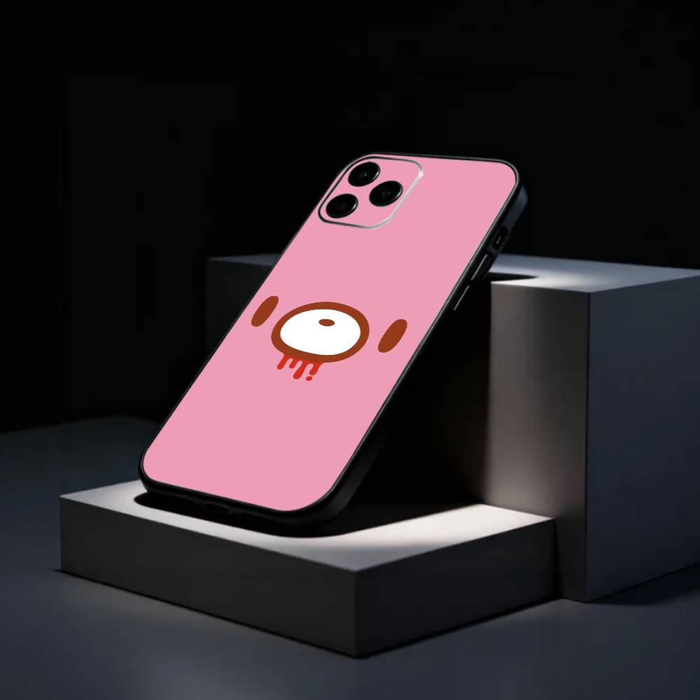 CUTE G-GloomyS Cartoon B-Bear   Phone Case Silicone Soft For IPhone 17 16 15 14 13 12 11 X XR Plus Pro Max Plus