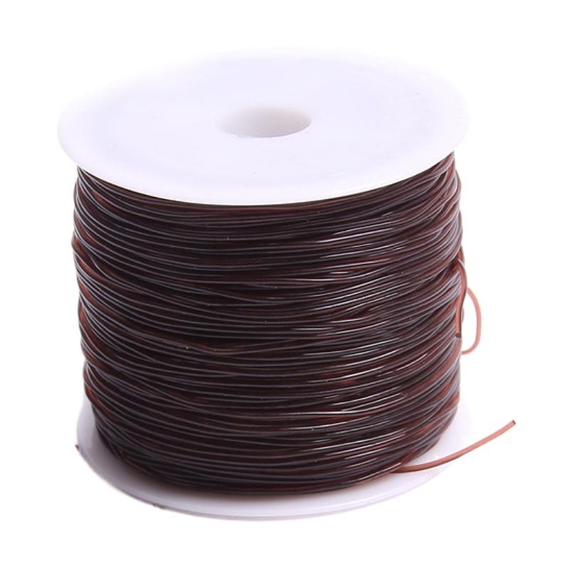 Round Transparent Fish Silk Elastic Line, Colored Crystal Line Diy Beaded Elastic Rope Jewelry Accessories 100 Meters