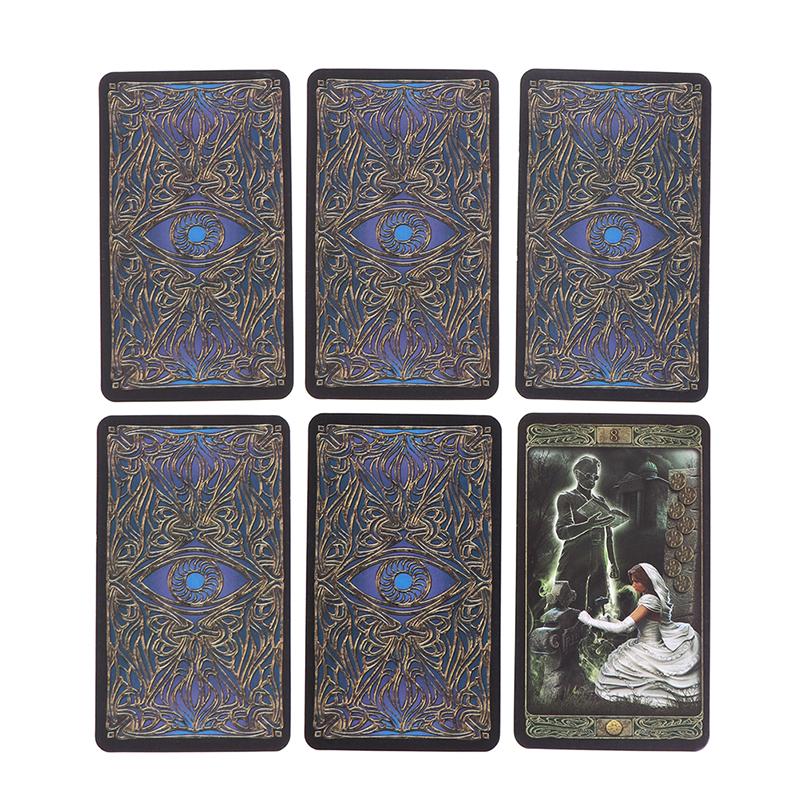 1 Kutu Hayalet Tarot Kartları Oyun Kartı Tarot Aile Partisi Masa Oyunu 78 Kart