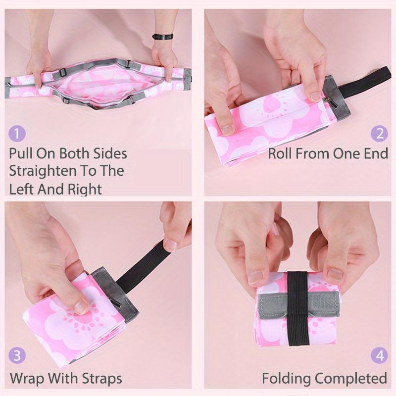 Foldable Shopping Bag for Women Crossbody Bag Nylon Handbag Ultra Lightweight Tote Bags Large Capacity Travel Beach Storage Pack