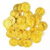 Plastic Fake Gold Treasure Gold Sliver Halloween Gold Coin Pirate Gold Coins  Children's Toys