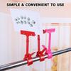 Colorful Pop Card Base Stand Adjustable Product Label Rack Price Tag Clip Holder  School Office