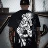 Gothic Style Men's T-shirt Horror Skull 3D Print Kids Tees Fashion Men Women Short Sleeve O-Neck Tshirt Oversized Street Y2k Top