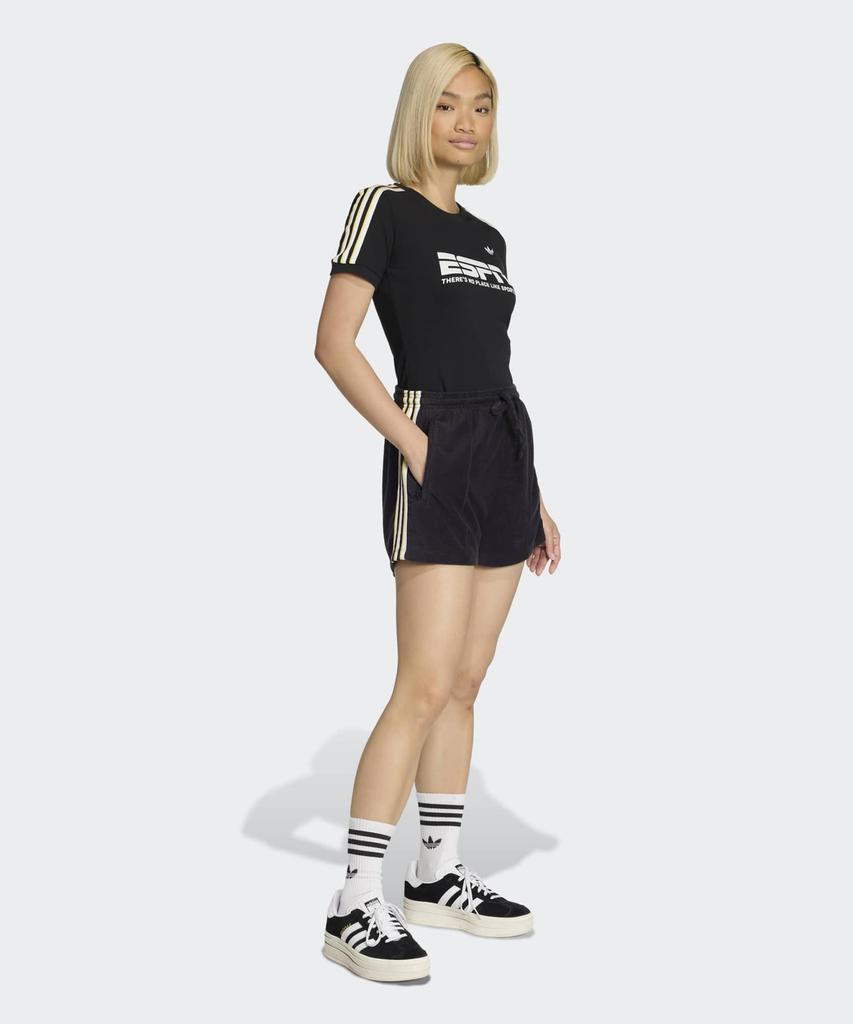 ADIDAS Terry Towel Firebird Shorts - Black / Kd1398