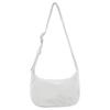 New COS Polyamide Saddle Bag, Shoulder Bag, Crossbody Bag Medium Unisex Greige 1219190002