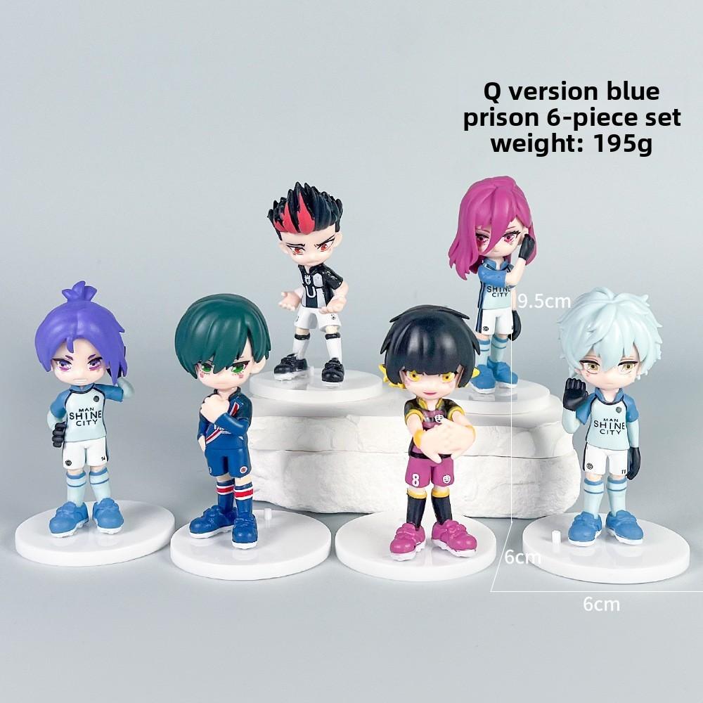 Blue Lock Isagi Yoichi Bachira Meguru Chigiri Hyoma Character For Anime Fans синий