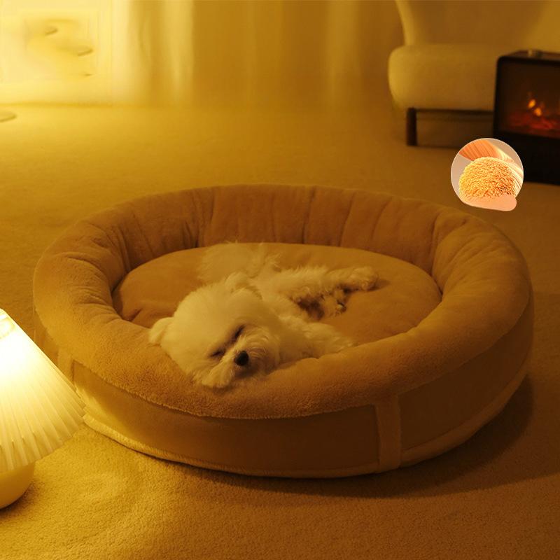 New Dog Kennel  Autumn Warm Dog and Cat Kennel  Small Dog Teddy Panda Cat Bed Winter Pet Mat