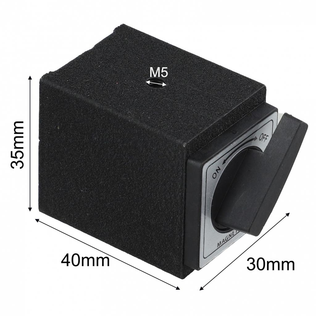 40*35*30mm Magnetic Base Plastic Switch Lifting Rods Support
