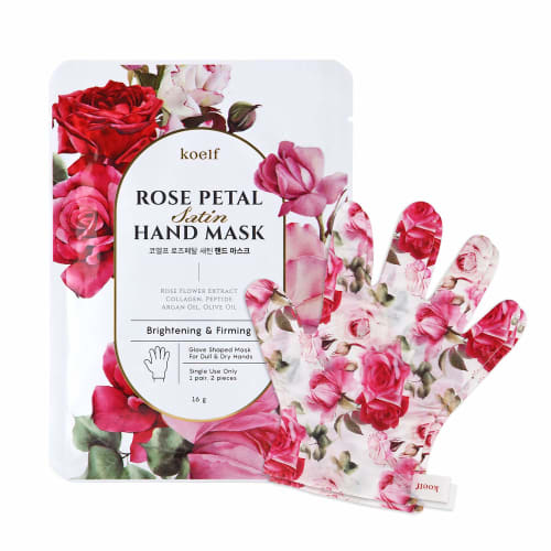

PetitfeeRose Petail Satin Hand Mask (5 sheets) / PetitfeeRose Petail Satin Hand Mask / Korean Cosmetics Hand Pack