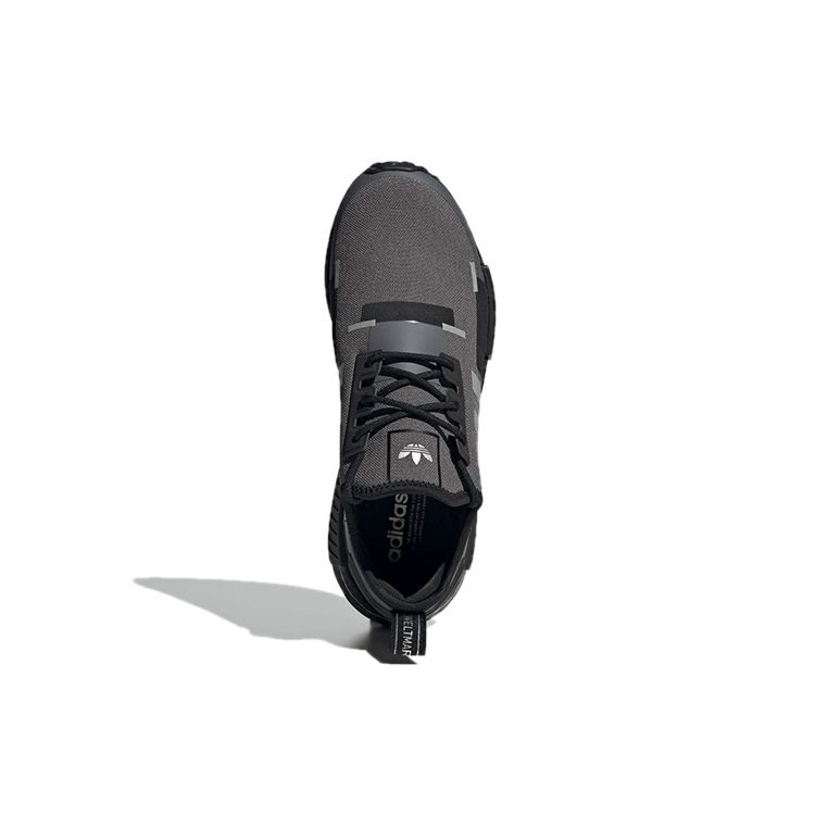adidas NMD_R1 Black Carbon Unisex-Sneakers Core-Black Silver-Metallic GZ7946