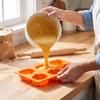 1/2Pcs Flexible Pumpkin Baking Mold 3D Silicone Baking Mold Halloween Cake Mold  Kitchen Bakeware