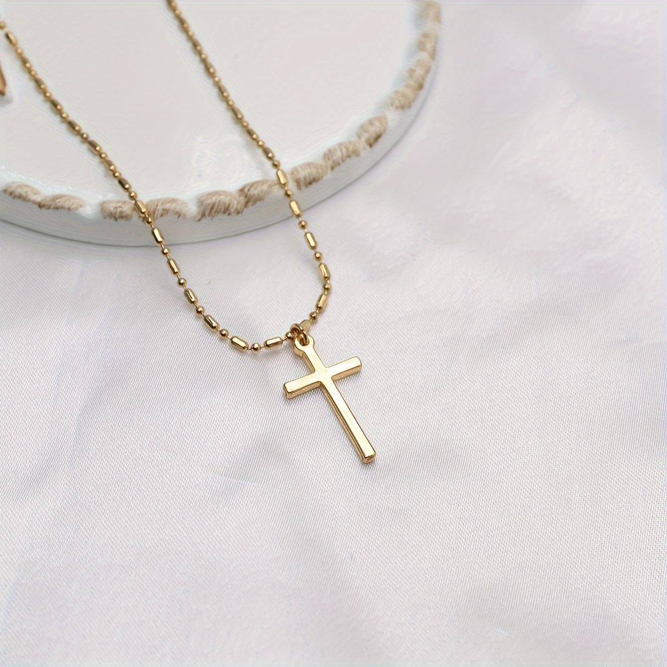 Новый нишевый темпераментный персонализированный тренд экспортный крест-подвеска