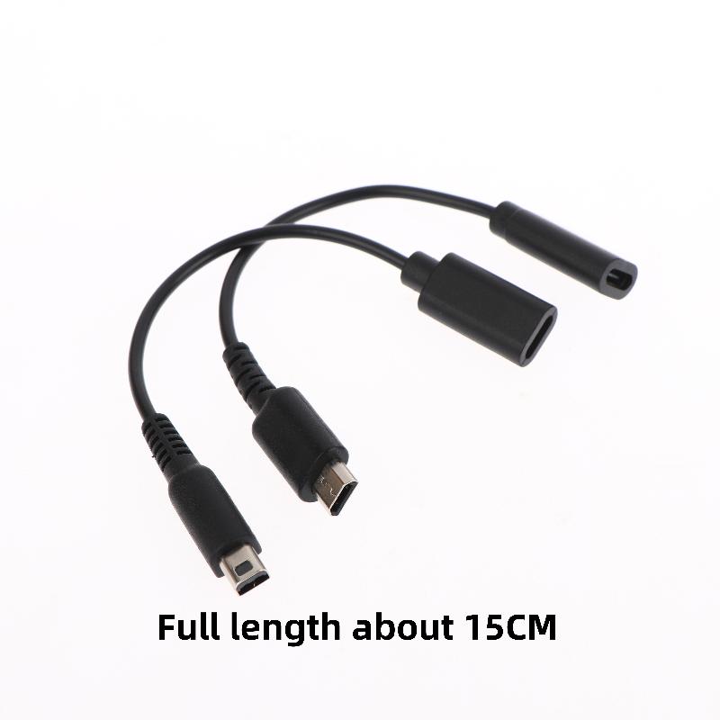 1/3Pcs Type C Game Console Conversion Cable For NDSI GBASP/ WIIU 3DSL NDSL Power Line USB C Charger Cable Cord Wire