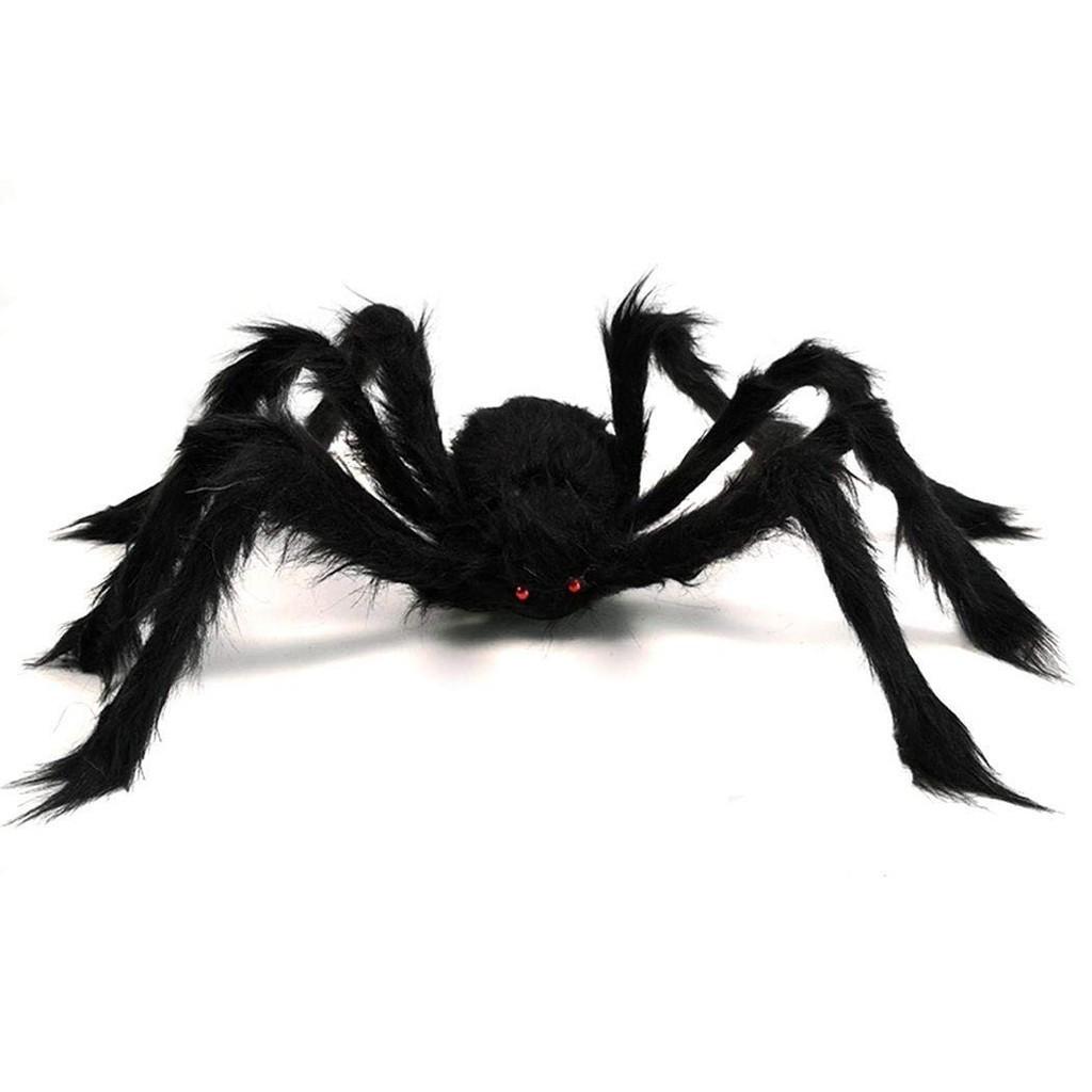 Halloween Spider Decorative Props Halloween Simulation Plush Spider Decorative