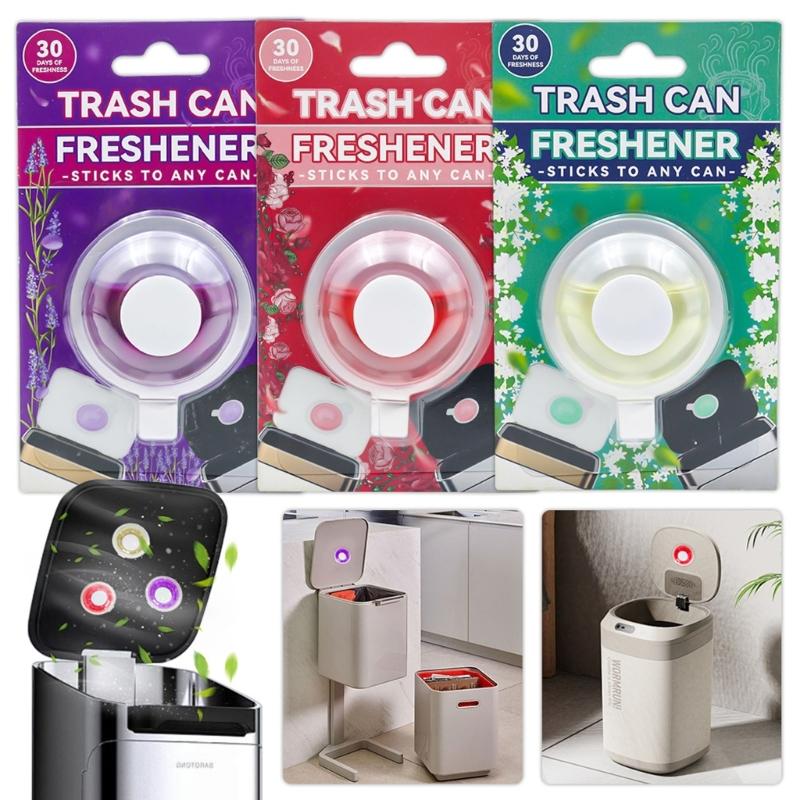Trash Can Adhesive Air Freshener Discs for Bedroom Office Gym Bathroom Odor Neutralizer