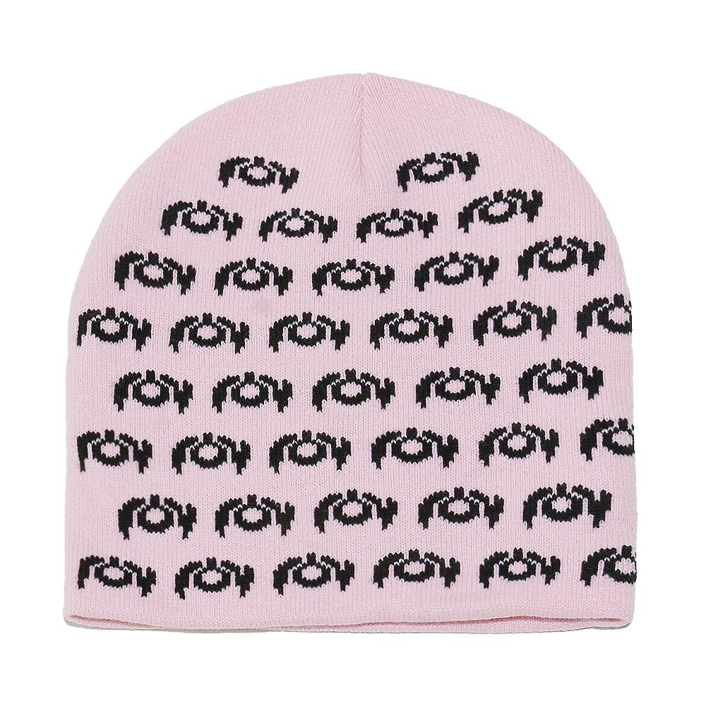 2025Temu Autumn and Winter New Wool Hat Jacquard Ear Protection Warm Winter Hat Knitted Hat Wholesale for Men and Women
