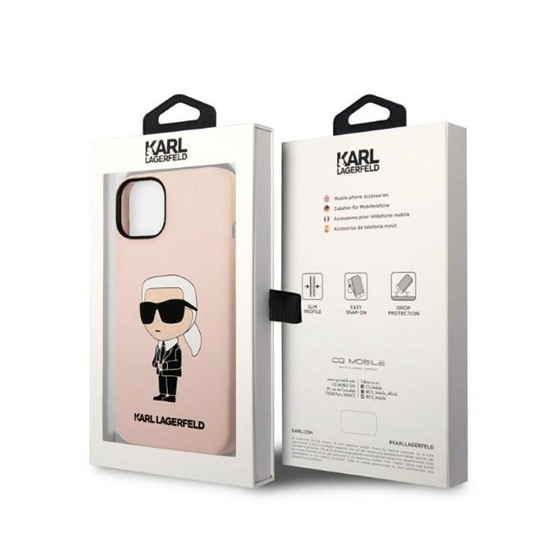 Karl Lagerfeld Silicone Nft Ikonik Magsafe - Etui Iphone 14 Plus (Różowy)