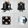 12V Dump Trailer Solenoid Relays 4-Terminals Intermittent Duty Solenoid Replacement for Hydraulic Pumps Easy To Install
