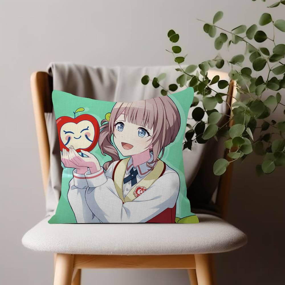 Mochizuki Honami Comfortable Soft Pillow Case for Sofa Living Room Home Office Decor Protective Covers