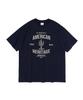 CARGOBROS (Big Size) Heritage Cactus Graphic Short Sleeve T-Shirt (Navy)