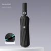 Fully Automatic Umbrella, Enlarged, Thickened, Reinforced, Dual-Use for Sun and Rain, Men's Folding Sun Protection Uv Umbrella, Sunshade