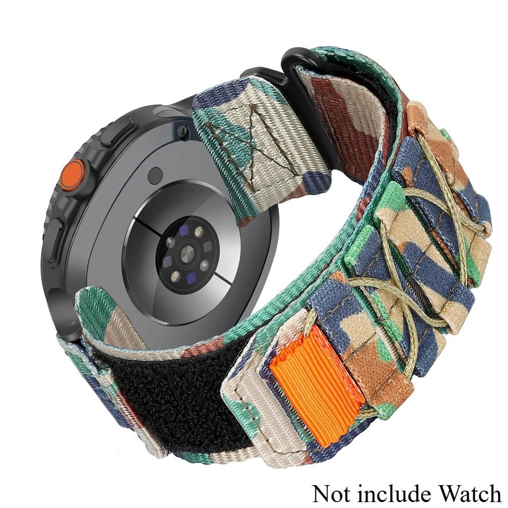 Nytt nylonband för Samsung Galaxy Watch 8/8 Classic Ersättningsarmband Sportklockband Correa för Watch ultra2025/7 47mm Band