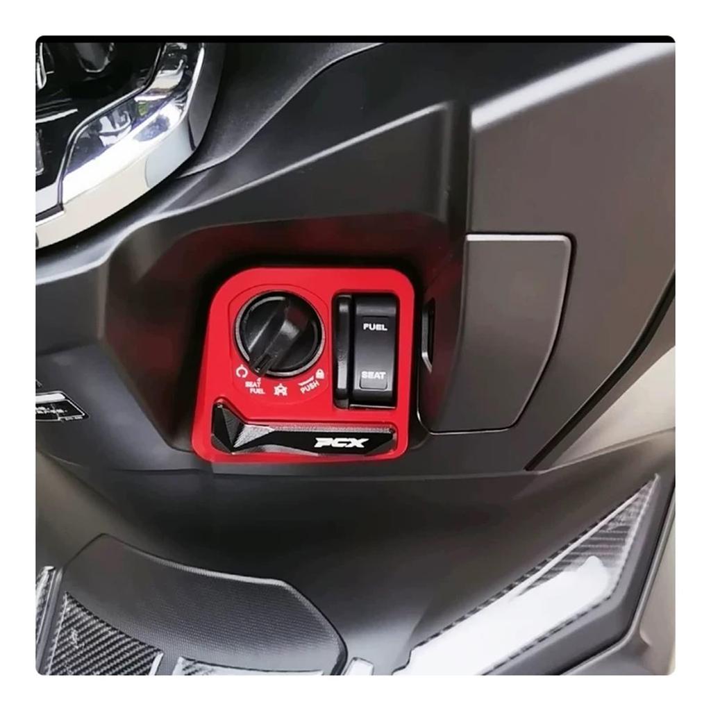 Kemy’s Key Cylinder Cover PCX125 PCX160 Switch Cover Aluminum Smart