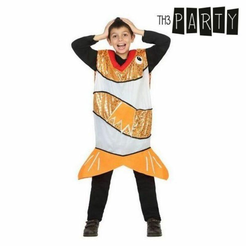Th3 Party-Costume for Children Orange Fish 5-6 Years