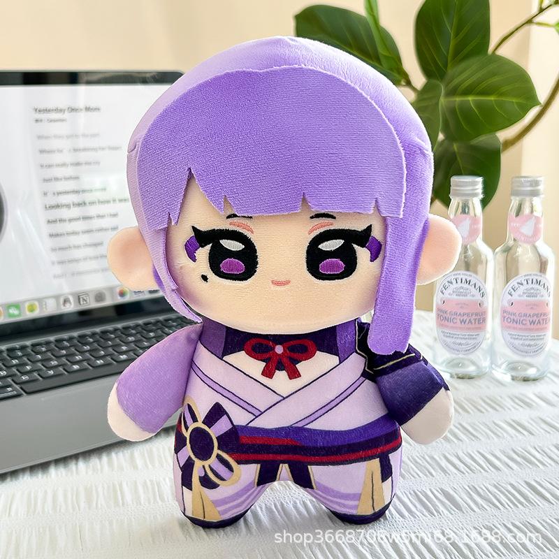 High Quality Genshin Impact Plush Toy Archon Character Stuffed Doll Nahida Diluc Raiden Shogun Zhongli Venti Ayato Plushies