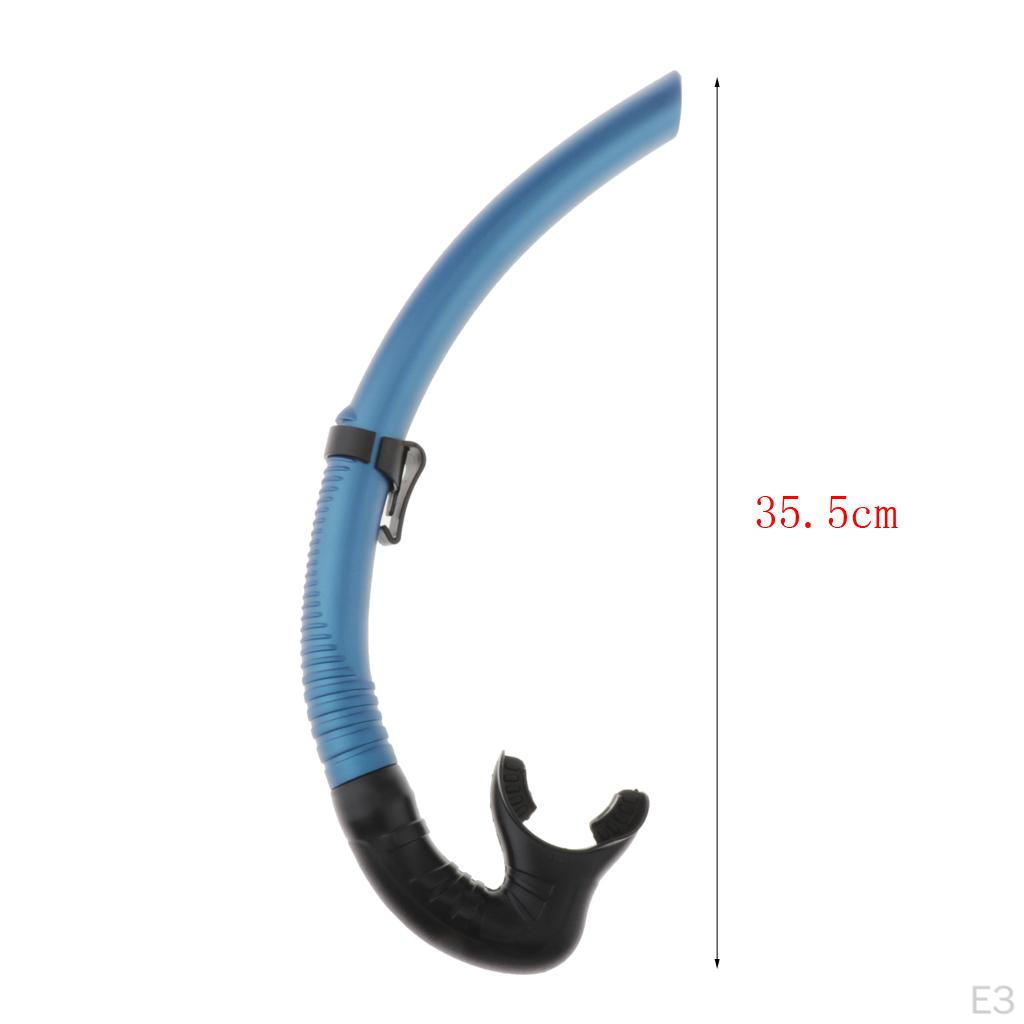 Snorkel Silicone Mouthpiece Breathing Tube Buckle
