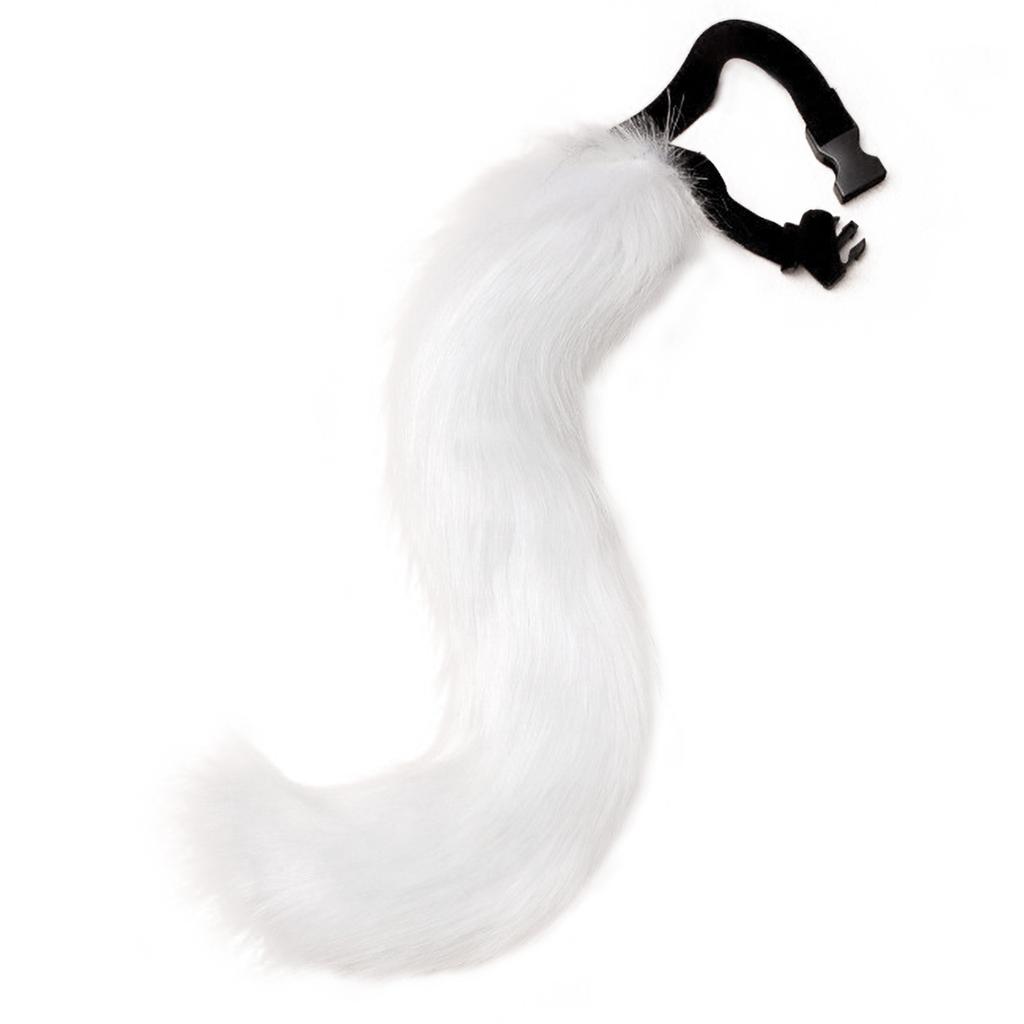 1pcs Props Cat Fox Plush Tails Role Play Halloween Party Kawaii Accessories Anime Animal Tail Cosplay Costumes