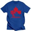 Team Canada Retro 80's Hockey Logo Casual Cotton T Shirts
