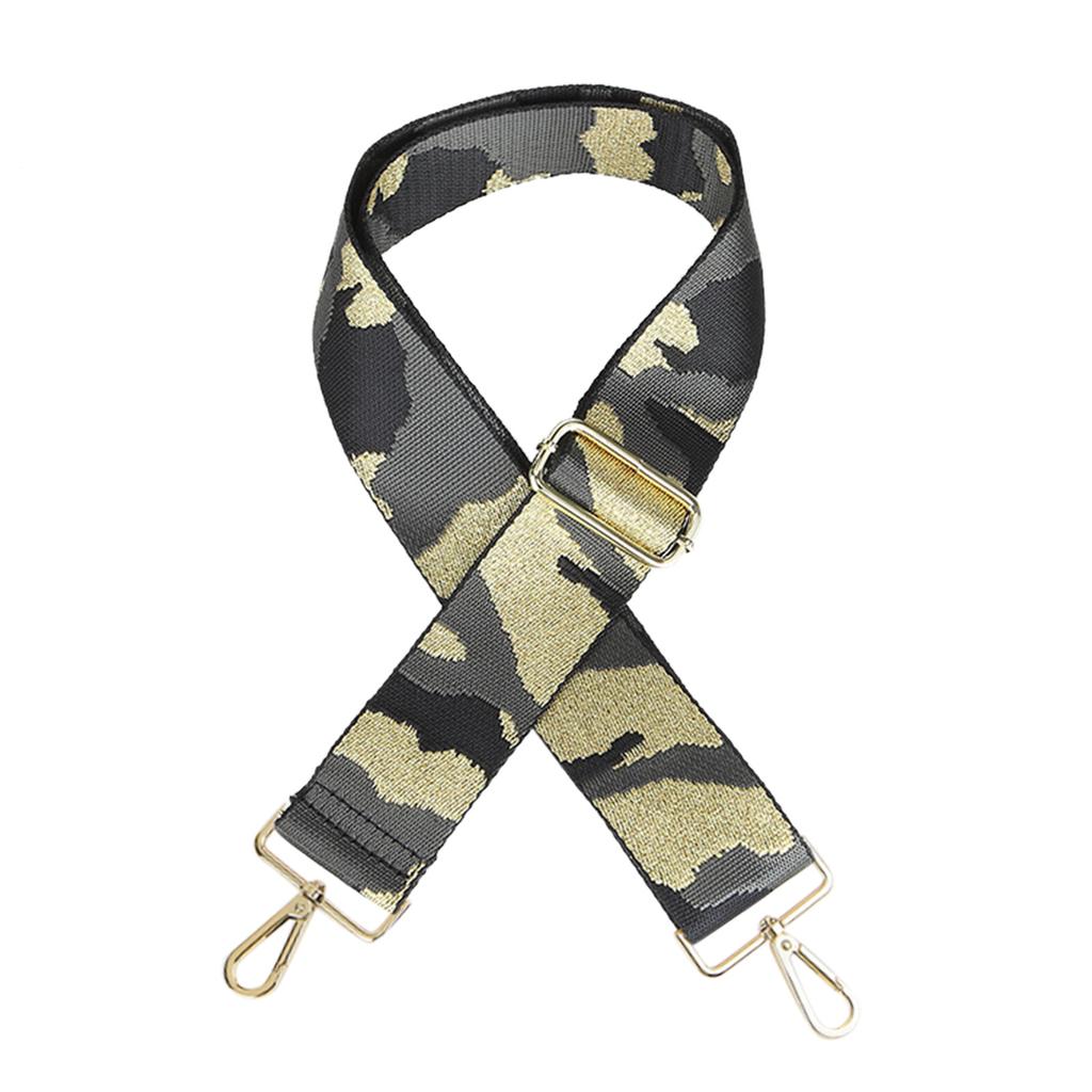 Women Contrast Color Replaceable  Shoulder Crossbody Handbag Belt Bag Strap