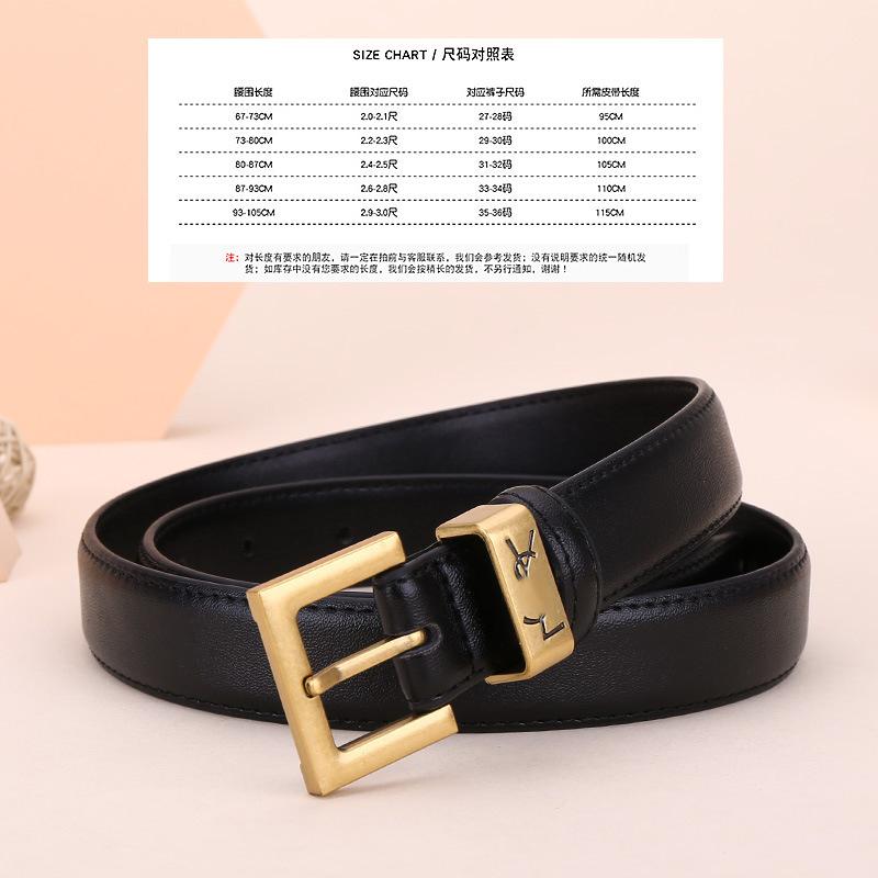 

Ремень Poplar Forest для женщин с пряжкой, женский ремень из чистой коровьей кожи, простой ремень для джинсов и брюк для женщин 110cm чёрный