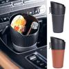 Multifunctional Cup Holder Washable Vehicle Dustbin Waste Bin Car Trash Can  Car Door Storage