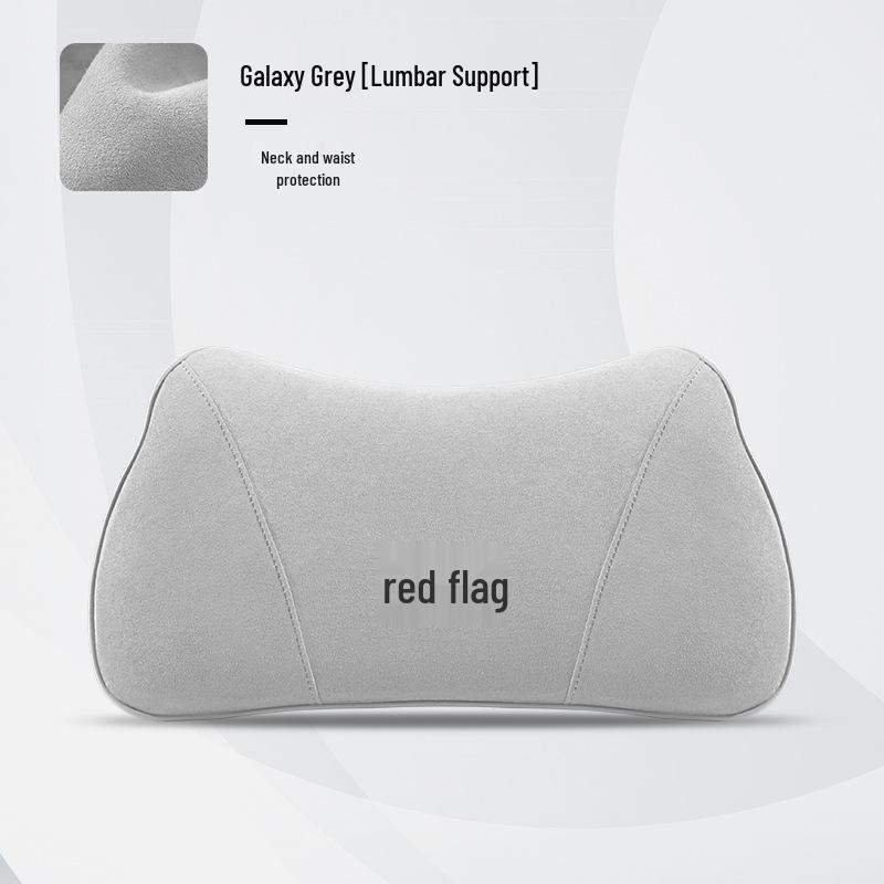 Car Headrest Neck Pillow & Lumbar Support Cushion for Hongqi H5, HS5, H7, H9, HS3, QM5, LS7