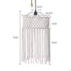 Boho Macrame Pendant Lampshade for Modern Home Decor