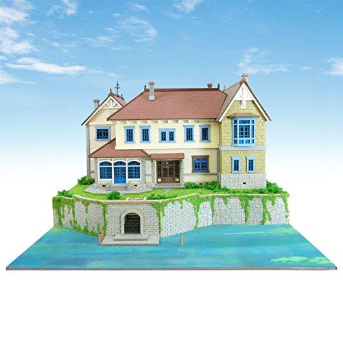 Sankei Miniature Art Kit Studio Ghibli Series When Marnie Was There Marsh House 1/220 Scale Papercraft MK07-24