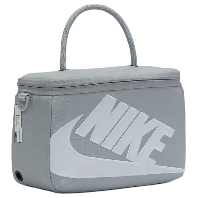 Nike Classic Minimalist Fashion Zipper Closure Fabric Tote Shoulder Crossbody Bag Unisex bags Wolf-Grey FN3059012