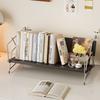 Single Layer Storage Holders Office Desktop Storage Racks Minimalist Book Organizer Shelf Living Room Creative Display Stand
