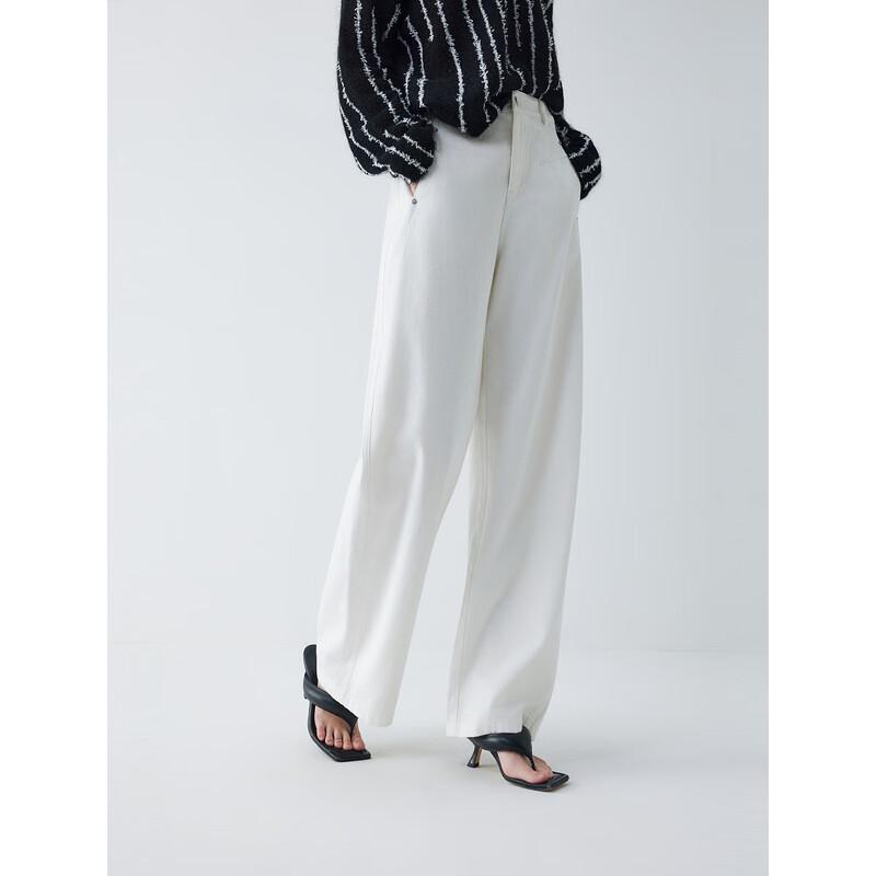 ELLE Women's French Style Straight-Leg Jeans