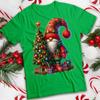 Unisexs and Unisexs Gnome Tree Warm Colors Christmas TShirt Tee MC