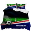 Sports Football Kit Three-Piece Quilt Cover Wish Bedding
