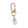Decorate Hamsa Hand Keyring Indelible Eye of Horus Keychain Punk Evil Eye Keychain  Friends Gift